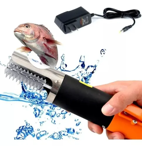 Carretilha Descamador elétrico de peixe 