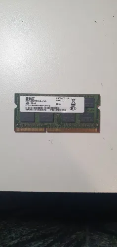 Memória RAM 4GB DDR3 - SO-DIMM Notebook - PC3-10600S (1333MHz)