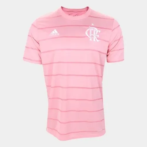 Camisa Adidas Flamengo Outubro Rosa 21-22 Torcedor