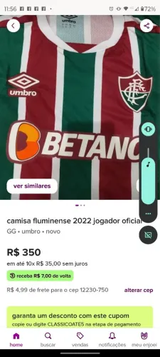 Camisa Tricolor Fluminense 2023