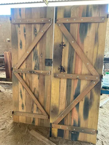 Porta Rústico Maciça  