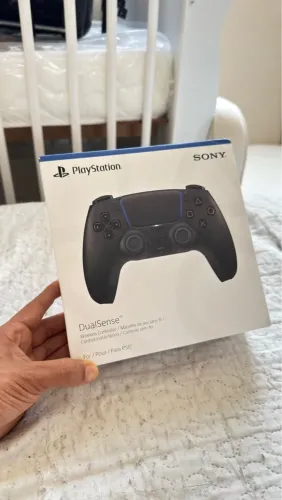 Controle DualSense PS5 original lacrado cor preto 