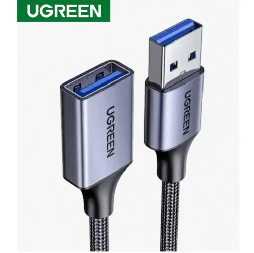 Cabo USB Extensor Ugreen 3.0 Macho para Fêmea 1M