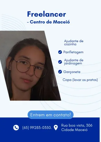 Freelancer no centro de Maceió - Rápido e confiável