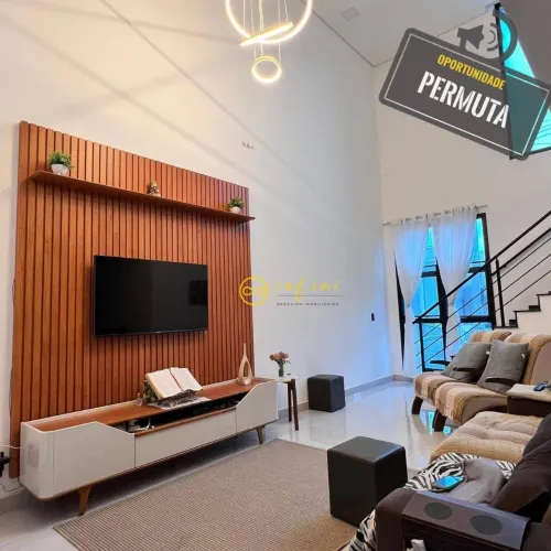Casa de Condomínio com 3 Quartos, 200 m² - venda por R$ 1.490.000 - Condomínio Villagio Di