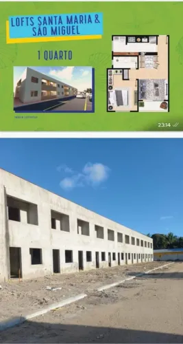 APARTAMENTO DE 1 QUARTO - PRAIA DE COROA VERMELHA - SANTA CRUZ CABRÁLIA - PORTO SEGURO