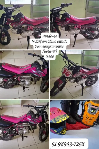 Tr125 f pro tork com equipamentos 