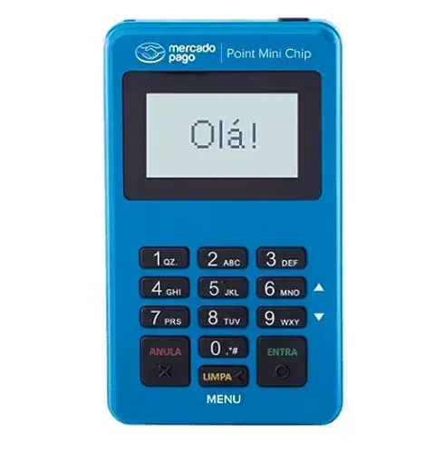 Máquina De Cartão Mercado Pago Point Mini Chip Wi-Fi E Dados