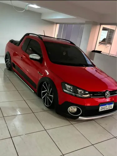 Volkswagen Saveiro Cross 1.6 MI Total Flex 8V CE 2014 REBAIXADA( suspensão ar )