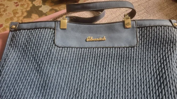 Bolsa azul
