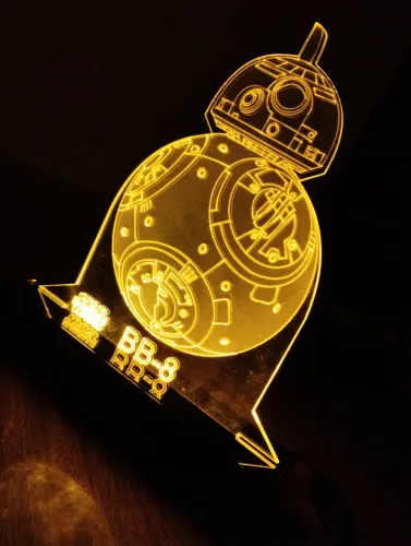 Star Wars BB-8 - Iluminação Decorativa