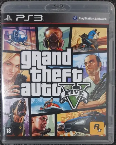 Grand Theft Auto V - PS3 - semi-novo
