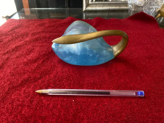 Porta-guardanapo cisne em bronze (ref:113)