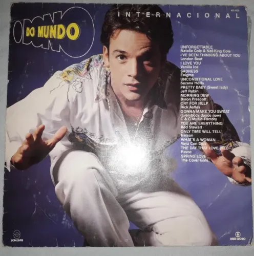 Lp Vinil Novela - O Dono Do Mundo - Internacional