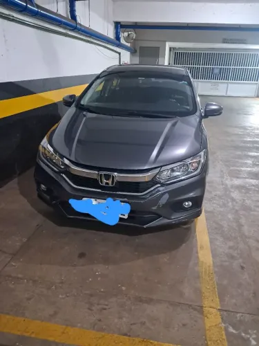 Honda CITY 2019 cinza Completo