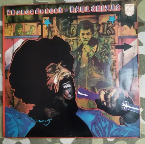 LP Vinil Raul Seixas 20 Anos De Rock P1975 EX/VG+