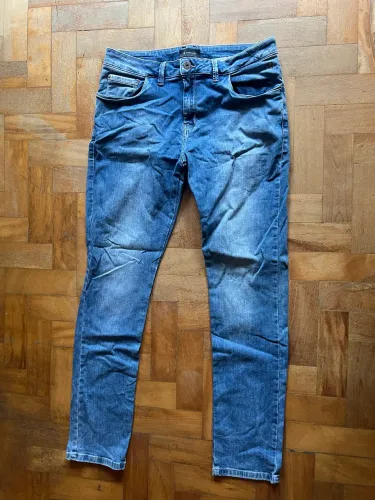 calça jeans dudalina slim masculina 44