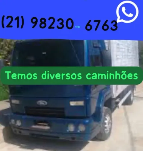 Frete, fretes e mudanças temos diversos caminhões 