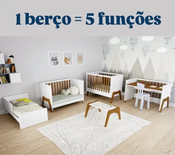 Vendo esse berço 5 em 1, mais informações chamar no chat