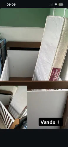 Berço Com ou sem colchão 