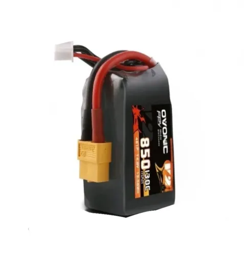 Bateria Lipo Ovonic 4s 850mah 130c P/ Drone Fpv e Outros