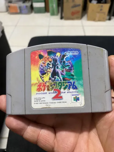 Pokémon Stadium 2 Nintendo 64 (N64) - Cartucho Original Japonês