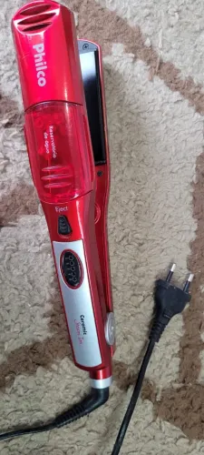 Prancha Ceramic Steam Ion Philco Bivolt - Funcionando Perfeitamente