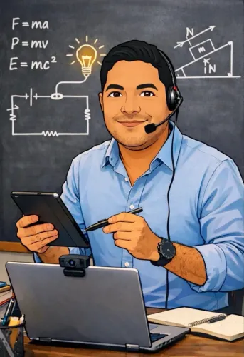 Professor de Física - aula em todo Brasil online