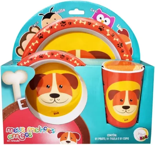 (PROMOÇÃO PIX) Kit refeição Cachorrinho IZ2440