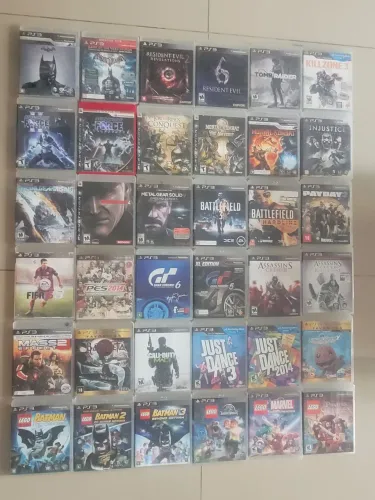Jogos PS3 Originais - 40 Reais Cada