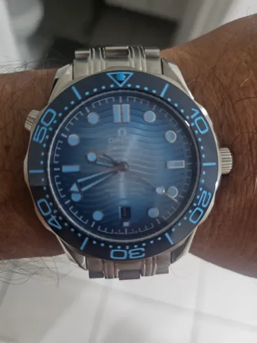 RELÓGIO ÔMEGA SEAMASTER, cerâmica, 750,00 reais