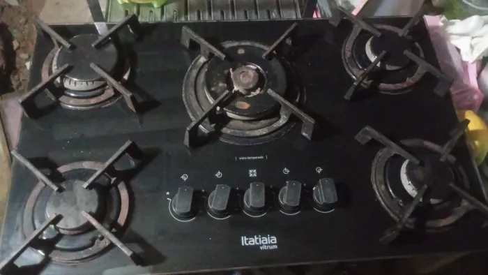 Fogão Cooktop 5 bocas