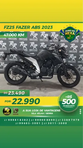 Moto yamaha FZ25 ABS