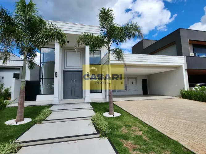 Casa Nova Térrea Neoclássica à Venda no Portal das Estrelas Boituva/SP | 3 Suítes | Pisci