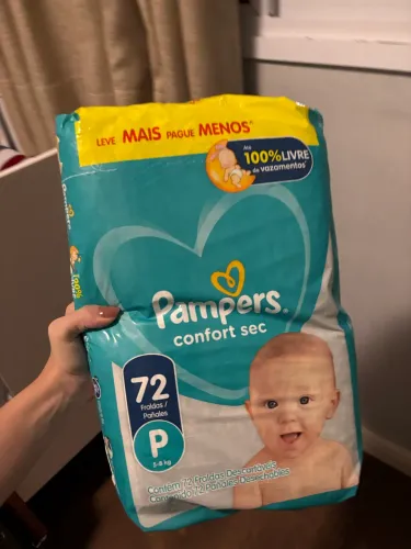 Fralda Pampers P