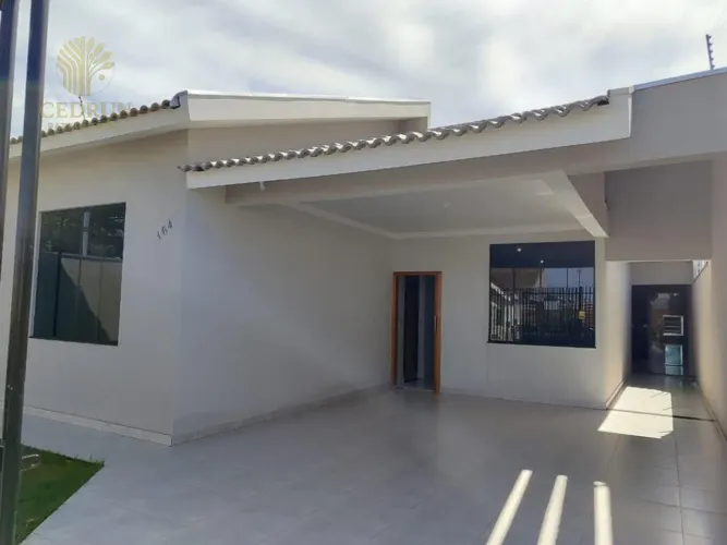 Casa à venda em Maringá, Jardim Oriental, com 3 quartos, 124 m², com churrasqueira e docum