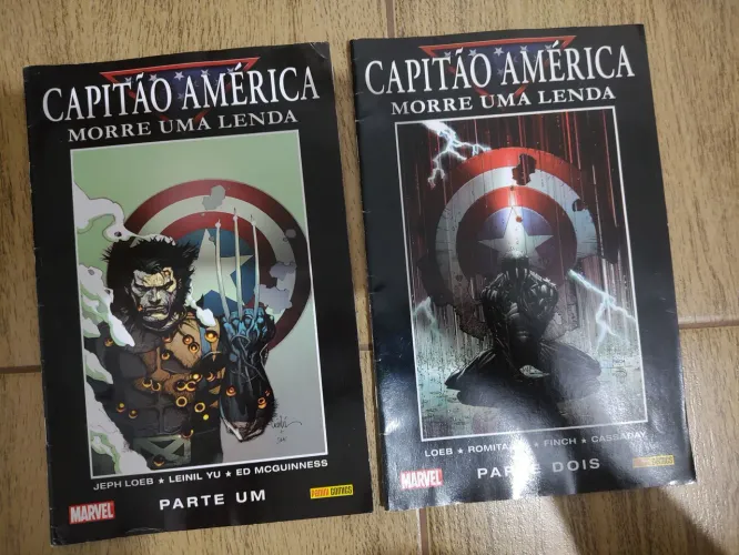 HQ Coleção Capitão América - Morre uma Lenda