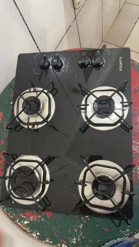 Fogão cooktop 4 bocas