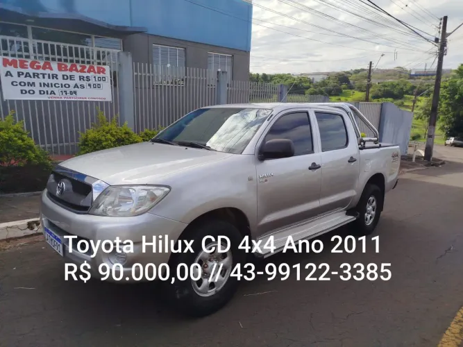 Toyota Hilux CD D4-d 4X4 2.5 16V 102cv TB Dies. 2011