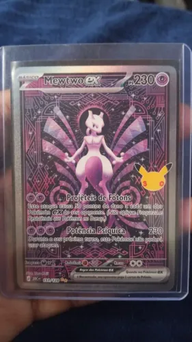 Mewtwo Ex 151/128 30 anos