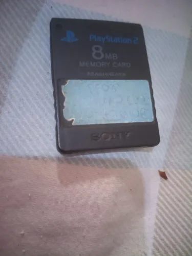 Memory Card de 8MB para PlayStation 2,não testei 