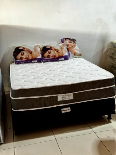 Colchão, cama box, baú, cabeceira. Entrega gratuita em 24h!
