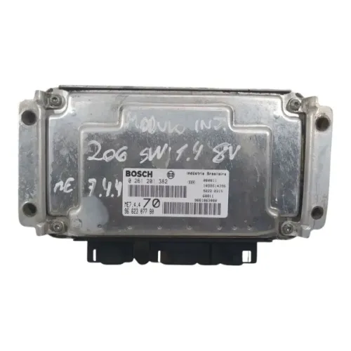 Módulo Injeção Peugeot 206 1.4 8v Flex 2006 A *0