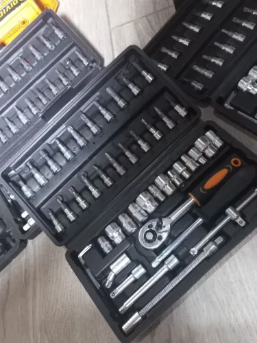 Kit ferramenta soquetes 46 peças