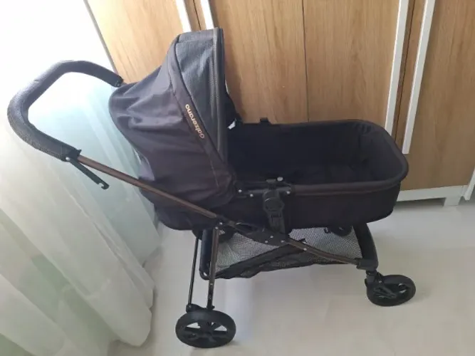 Carrinho bebê Galzerano Napoli Preto