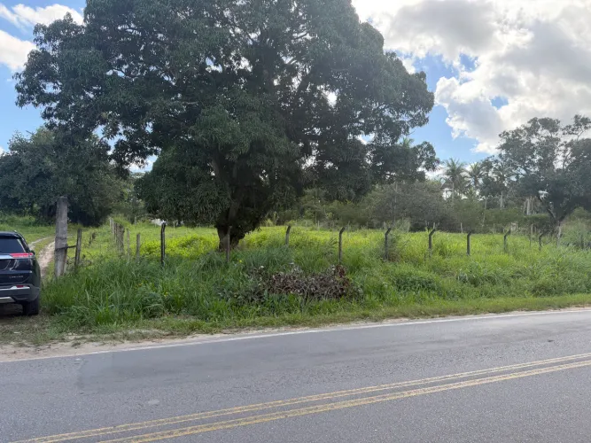 Vendo ou troco terreno em frente a rodovia BA-084