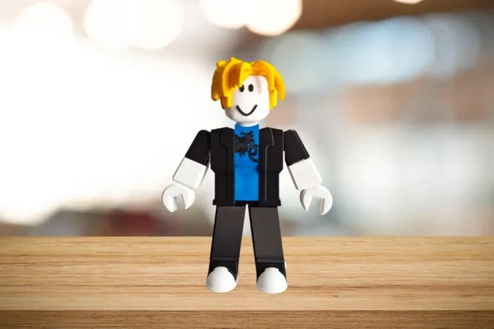 Boneco Bacon Roblox em Impressão 3d Modelo Decorativo 
