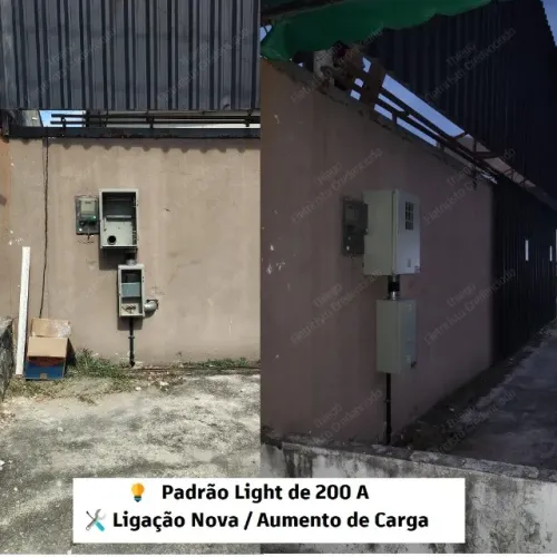 Padrão Light 200 A, Padrão Light 150 A, Padrão Light 100 A - Tudo em Padrão Light