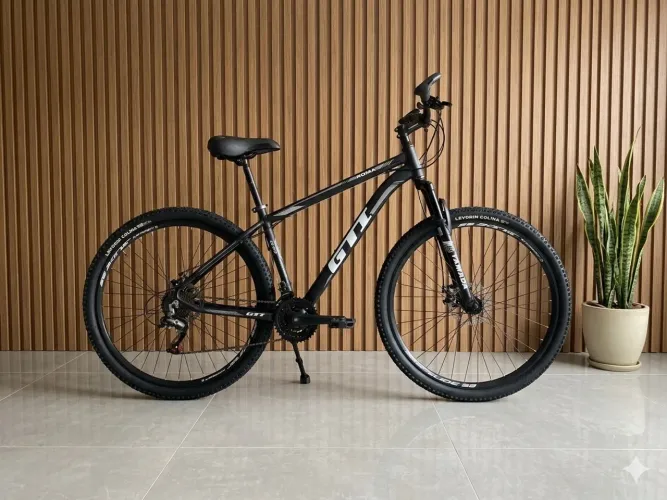 Bicicleta de alumínio