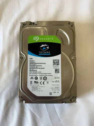 HD Seagate SkyHawk 4TB 3.5" SATA - Disco de Vigilância / CFTV - Testado